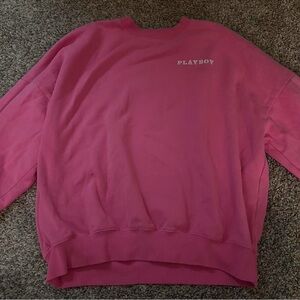 Playboy by Pacsun pink sweatshirt hoodie